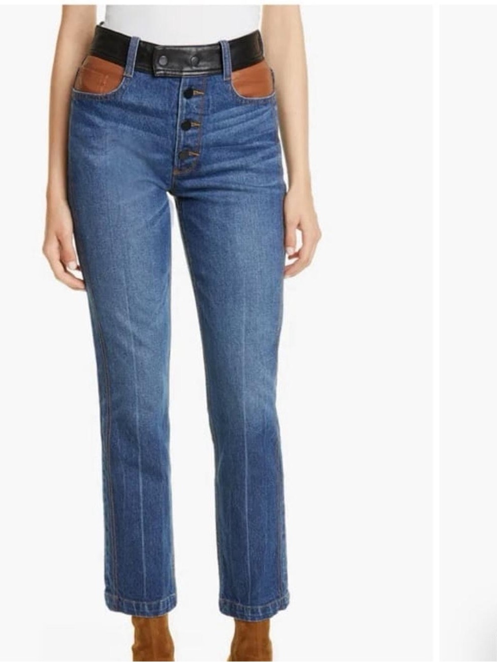 Frame Le Sylvie Slender Straight Jeans